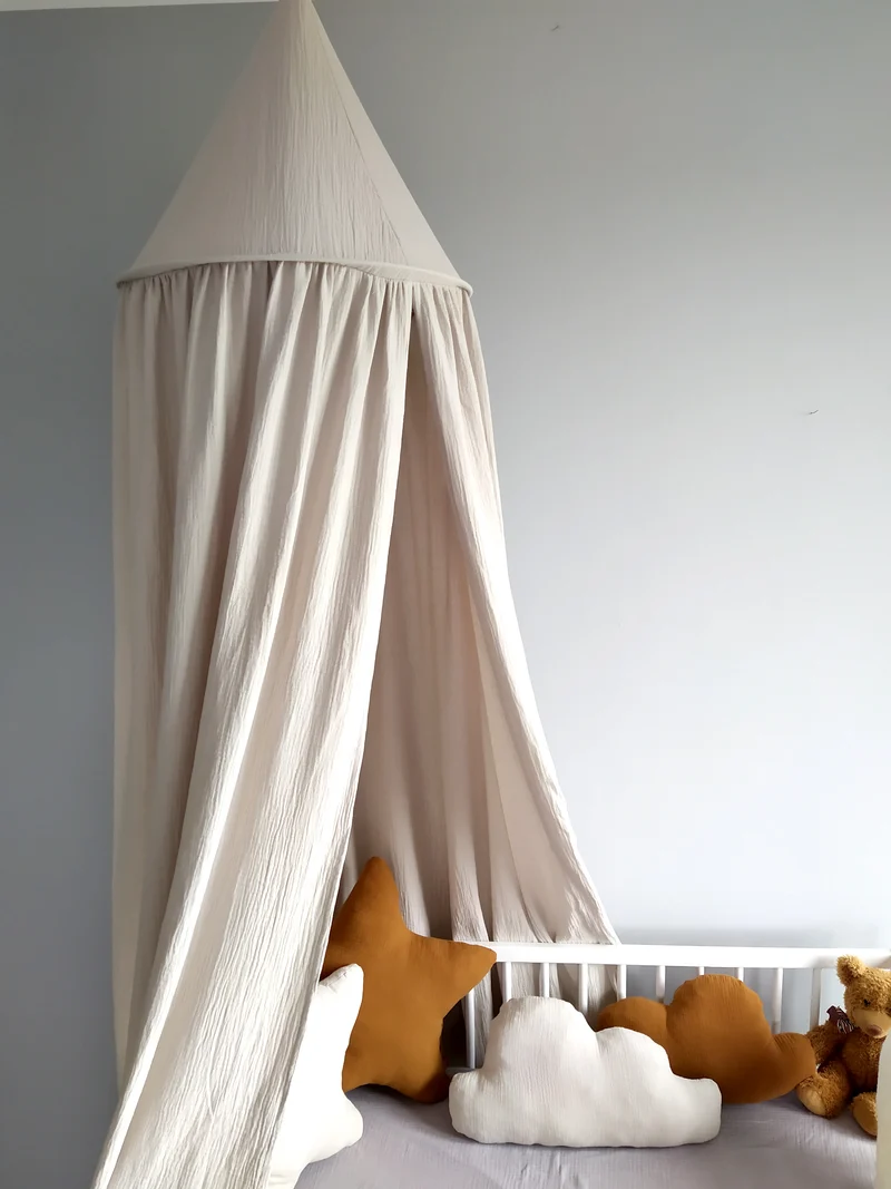 Canopy Muslin | Bed canopy | Beige