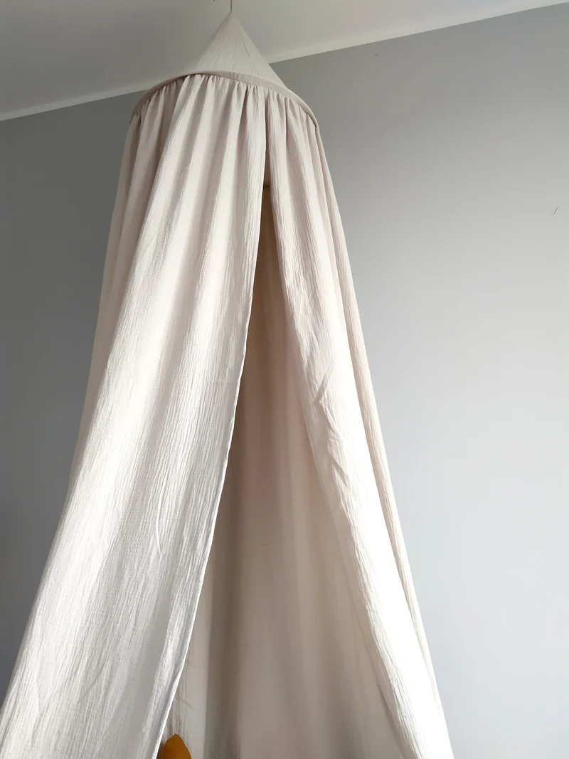 Canopy Muslin | Bed canopy | Beige