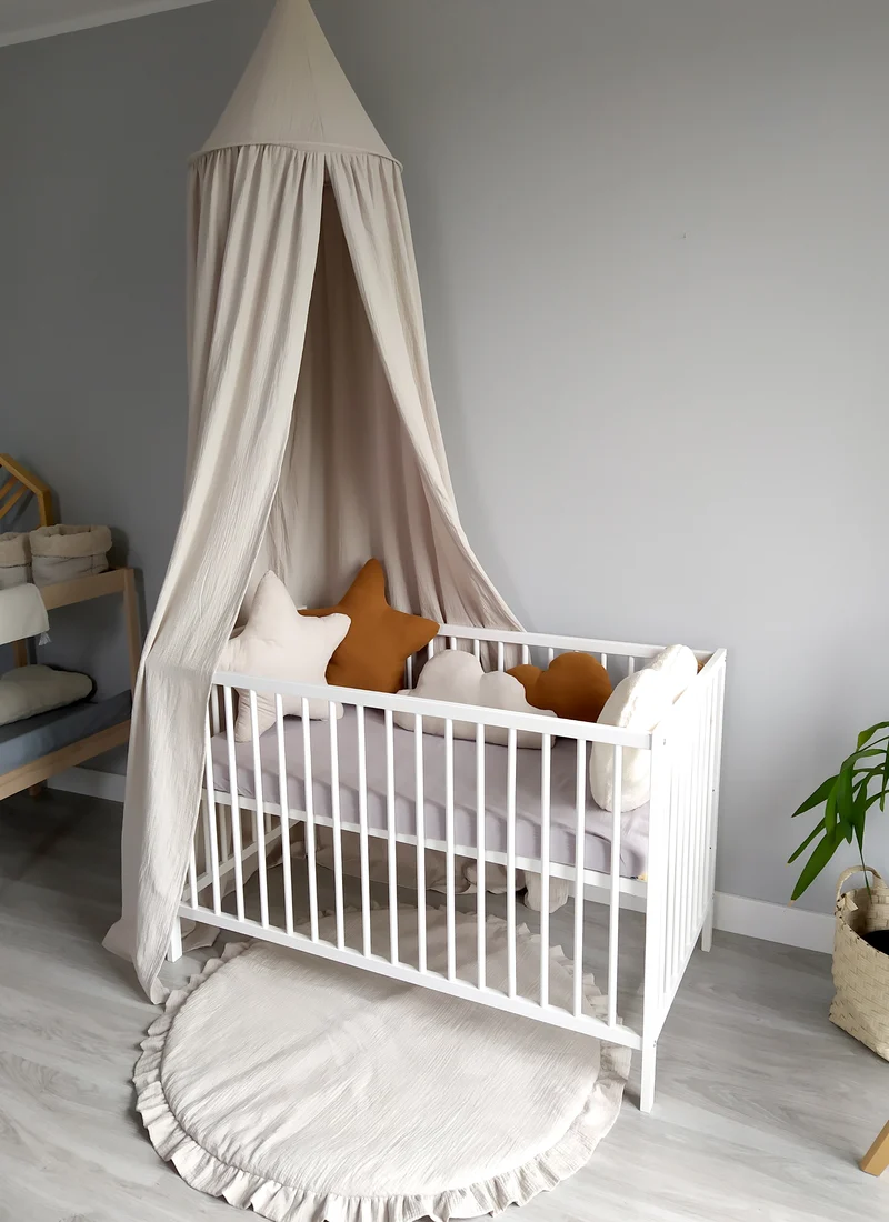 Canopy Muslin | Bed canopy | Beige