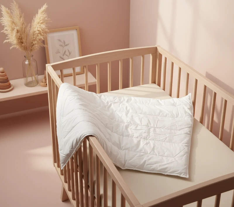 Baby Winterbettdecke 80 x 80 cm – warm, pflegeleicht & atmungsaktiv