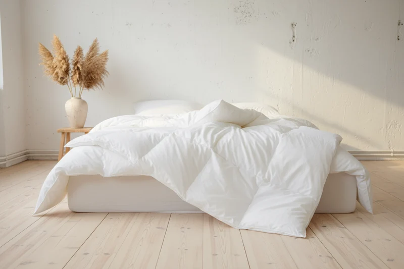Daunen Winterbettdecke 135 x 200 cm – 100% Premium Gänsedaunen, extra warm