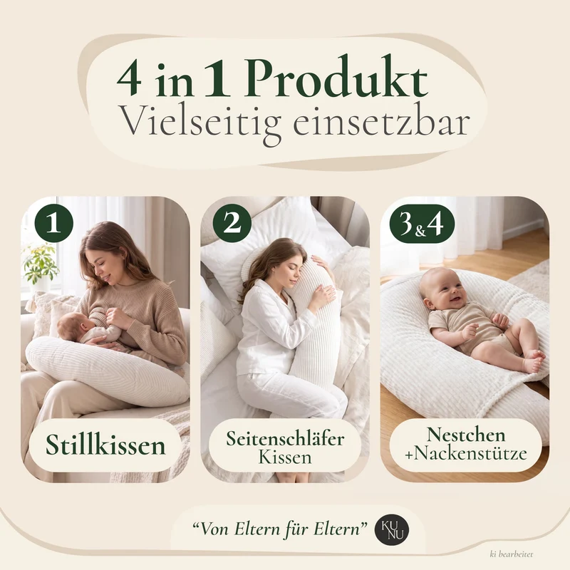 KUNU® Stillkissen & Nestchen