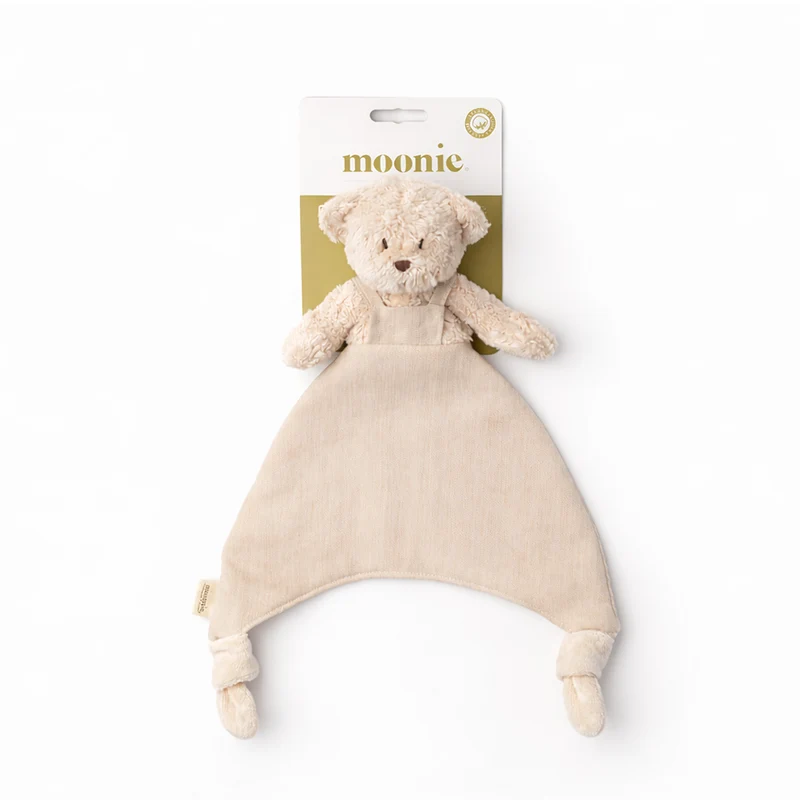 Moonie Schmusetuch Bär 'Doudou' Sand
