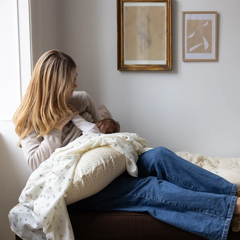 Cam Cam Copenhagen Mulltuch Swaddle Blueberries