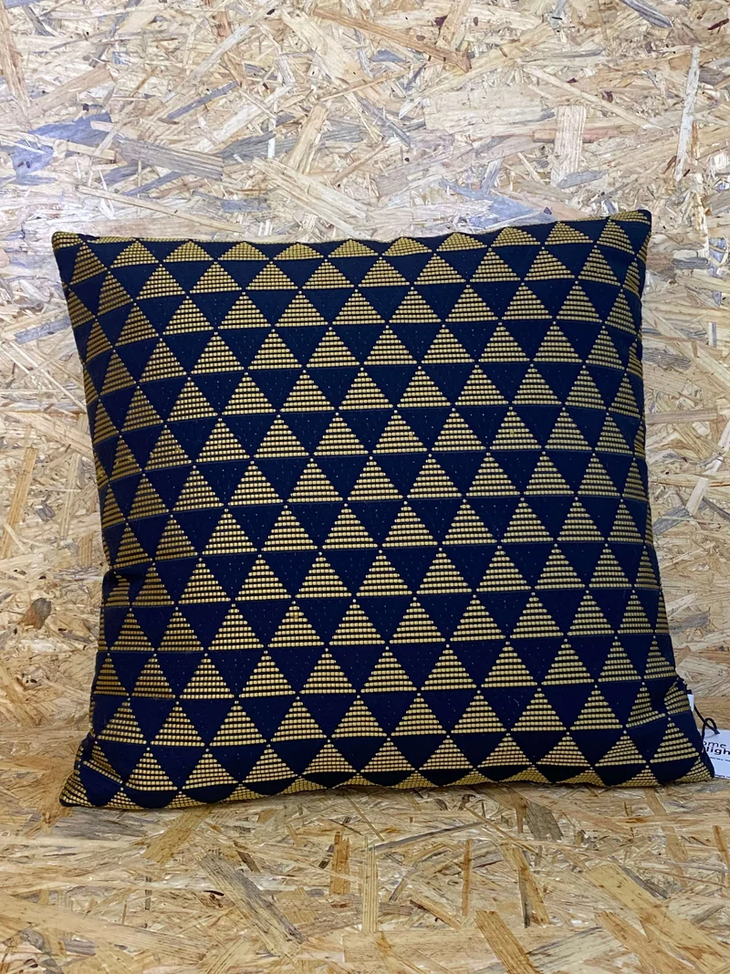 Sofakissen schwarz gold 45 x 45 cm