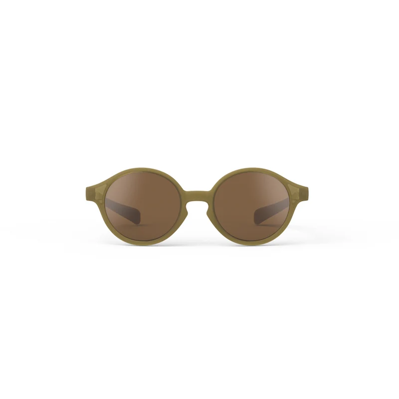 Izipizi Kinder Sonnenbrille #D 0-3 Y Glossy Kaki