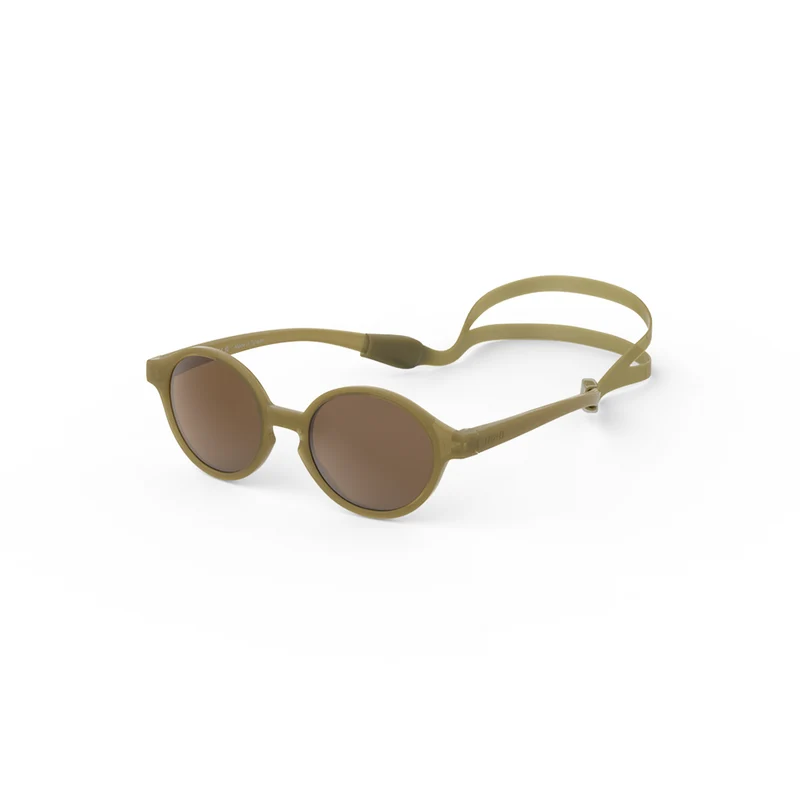 Izipizi Kinder Sonnenbrille #D 0-3 Y Glossy Kaki