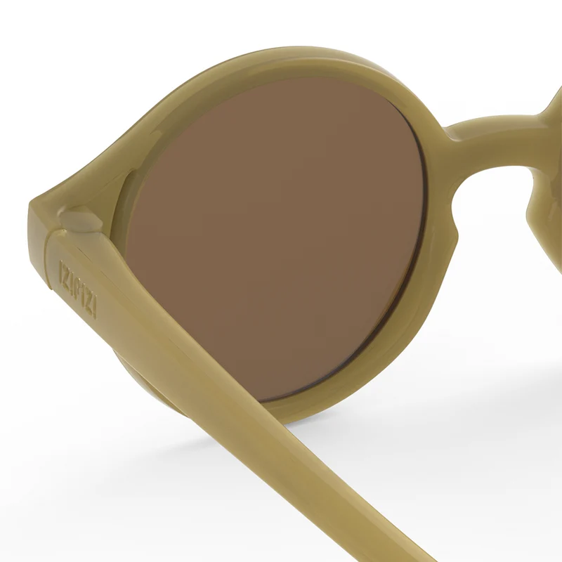 Izipizi Kinder Sonnenbrille #D 0-3 Y Glossy Kaki