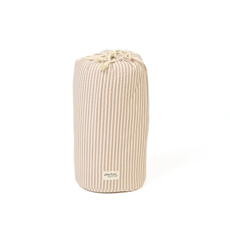 Play&Go 3 in 1 Spielmatte Soft Stripes Brown