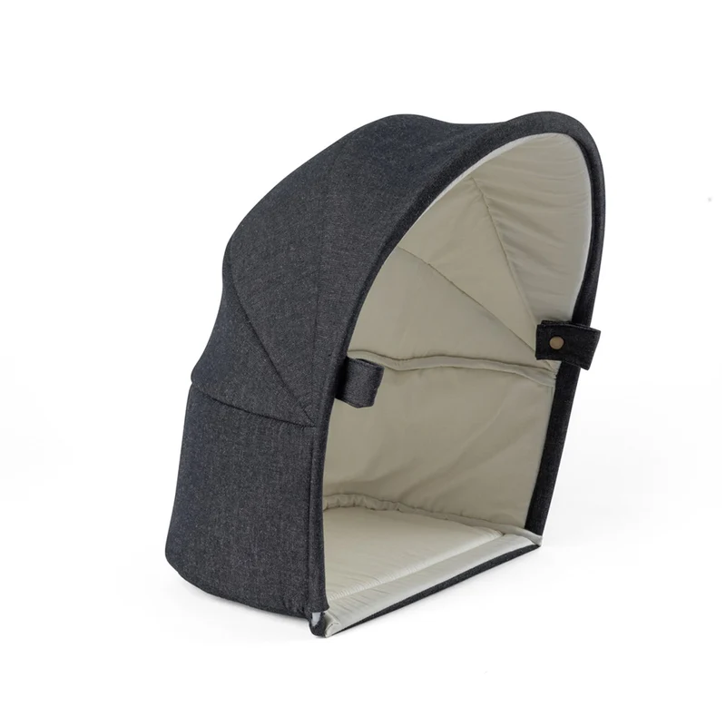 Sebra Babynestchen 3-in-1 mit Verdeck Grey Melange