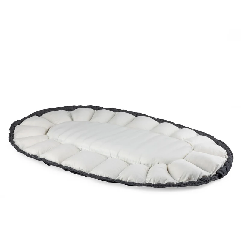 Sebra Babynestchen 3-in-1 mit Verdeck Grey Melange