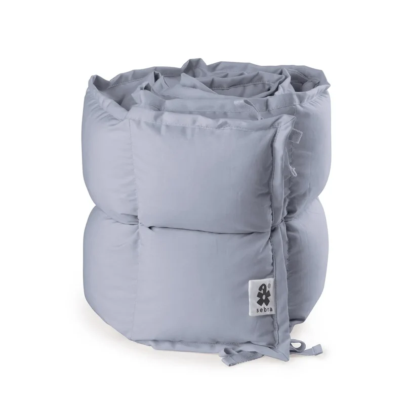 Sebra Bettnestchen halbe Länge 'Kapok' Dusty Blue