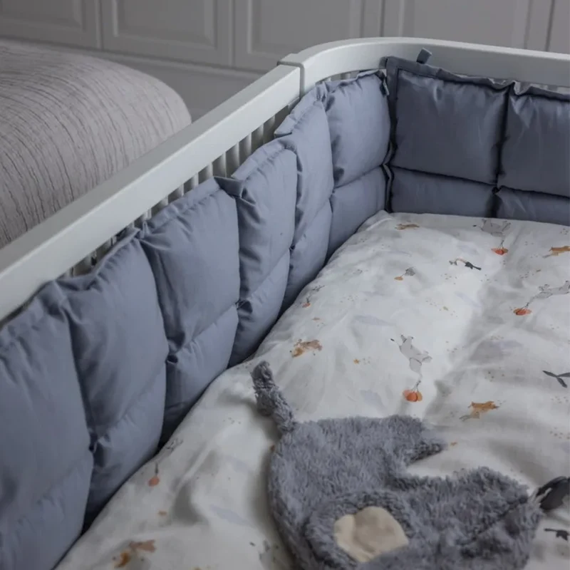 Sebra Bettnestchen 'Kapok' Dusty Blue