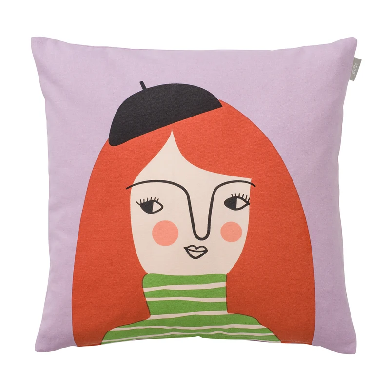 Spira Kissenbezug Astrid – Dekokissen 50 x 50 cm in Pink