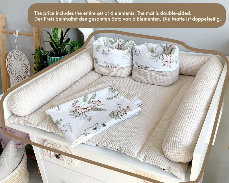 Changing mat | set of 6 elements | Safari