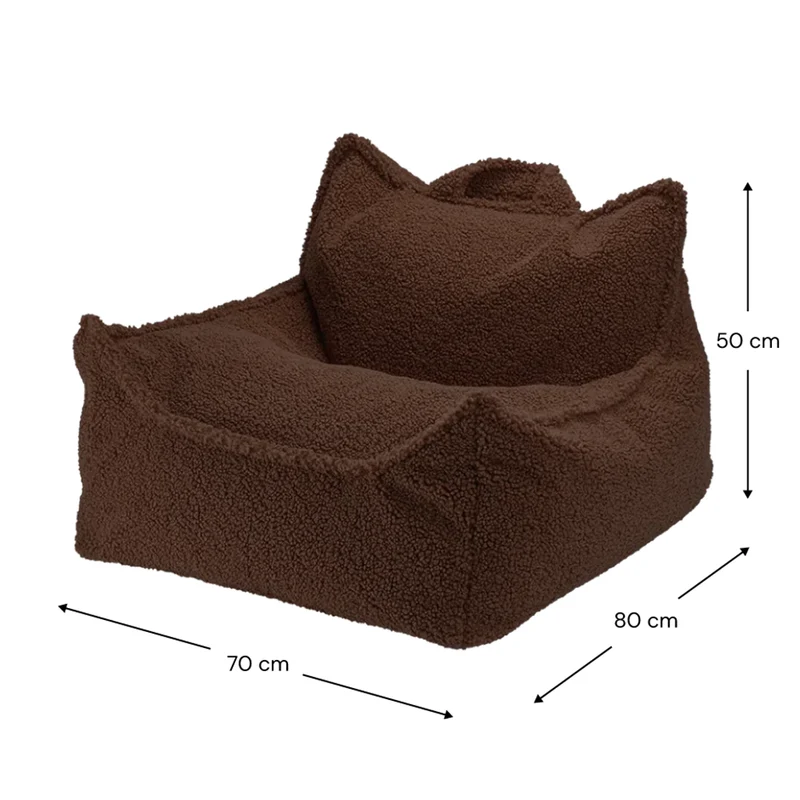 Wigiwama Sitzsack Beanbag Hazel Brown