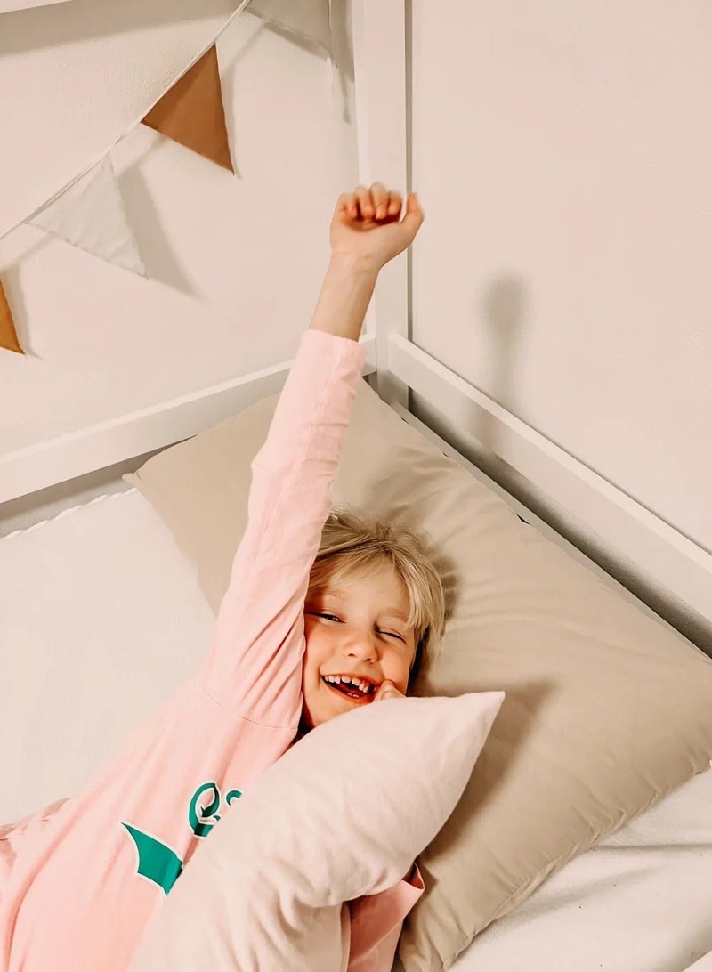 Ergonomisches Kinder-Schlafkissen 80 × 40 × 10 cm – Memory-Foam-Kissen für Kinder ab 3 Jahren