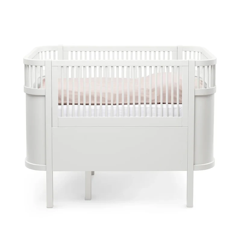 Sebra Baby und Junior Bett Classic White
