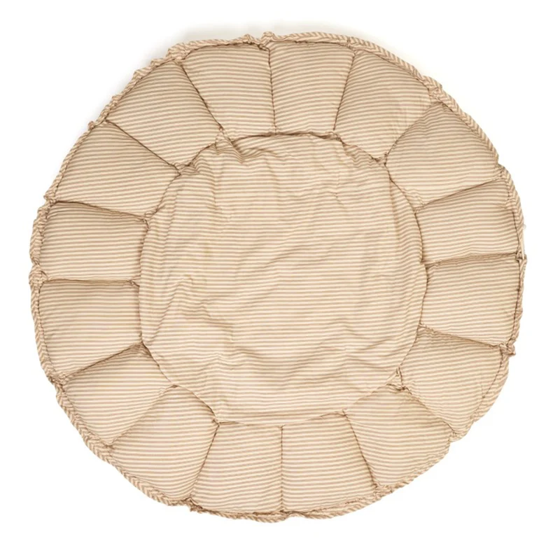 Play&Go 3 in 1 Spielmatte 'Coco' Organic Stripes Brown
