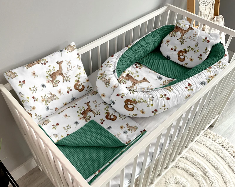 Babynest 5 piece set | Polish forest and bottle [PREMIUM]