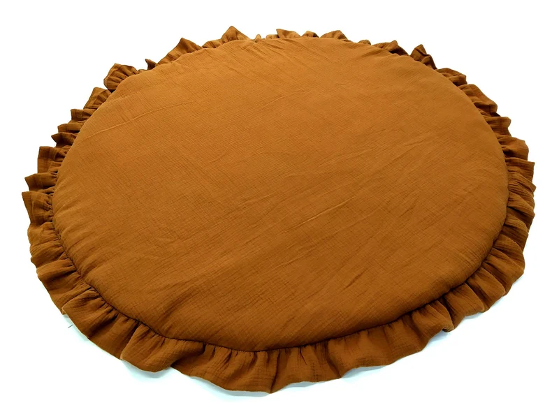 Canopy mat / play mat / room mat / children's mat / muslin mat / Pumpkin