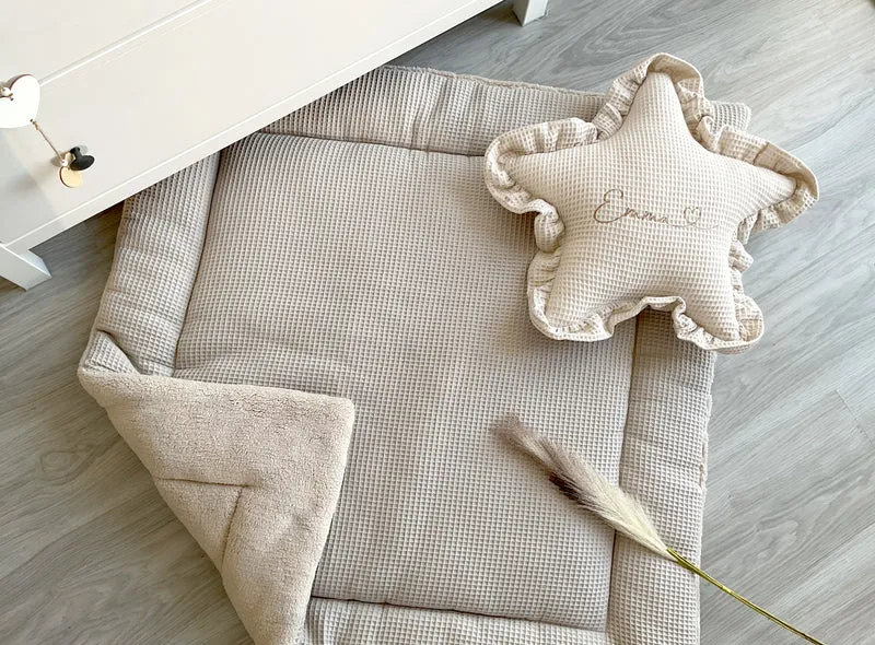 Double-sided play mat | Thick play mat | Cotton crawling mat