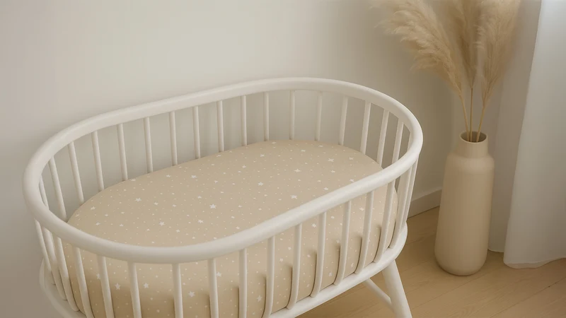 Spannbettlaken Baby Spannbetttücher - Babybett Zubehör für Kinderbett Beistellbett Stubenwagen