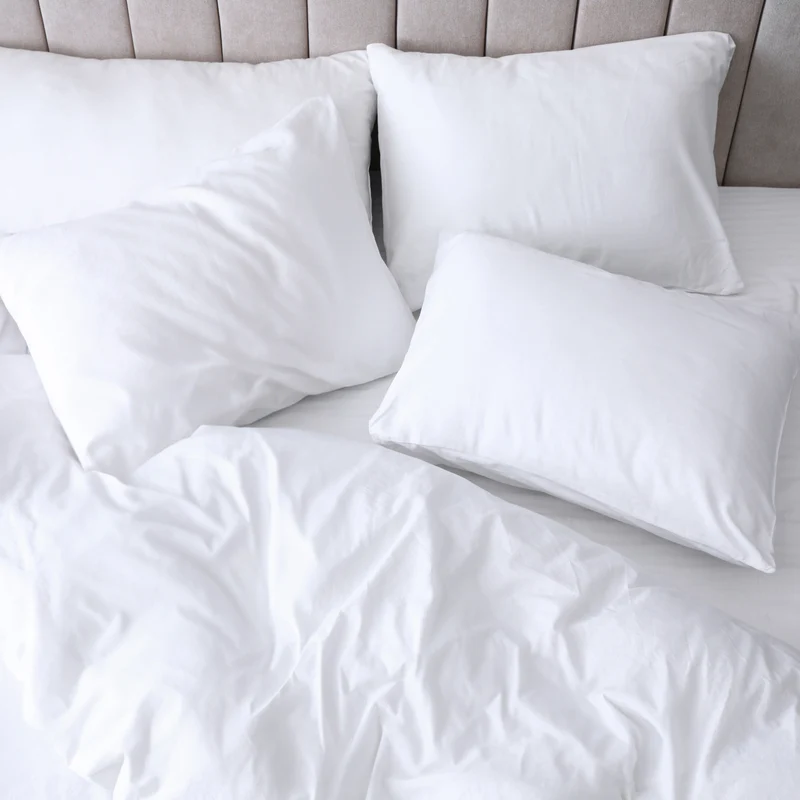 Kopfkissen - Kissen Allergiker Schlafkissen Polster pillow Made in EU und pillows for sleeping x Bett Kissens für Schlafen Oeko-Tex