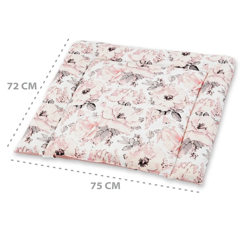 Wickelauflage Wickelunterlage 75x72 cm - Weich und waschbar Wickelunterlage für Babys Wickelmatte für Wickeltisch Wickelkommode oder Waschmaschine