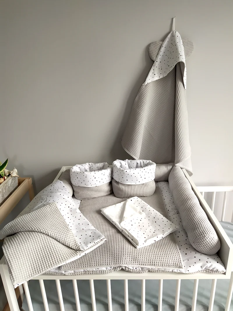 Changing mat | Confetti and gray