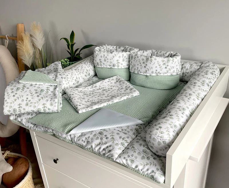 Changing mat | Mini Eukalyptus (Roll in pattern)