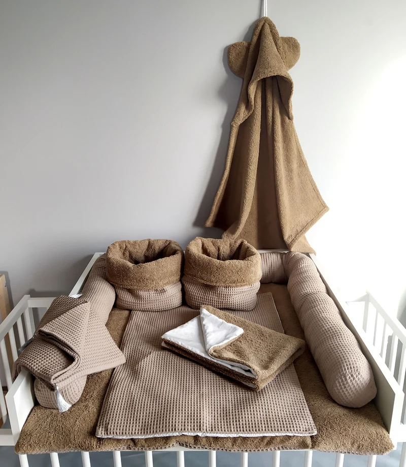 Changing mat | Dark beige Frotte