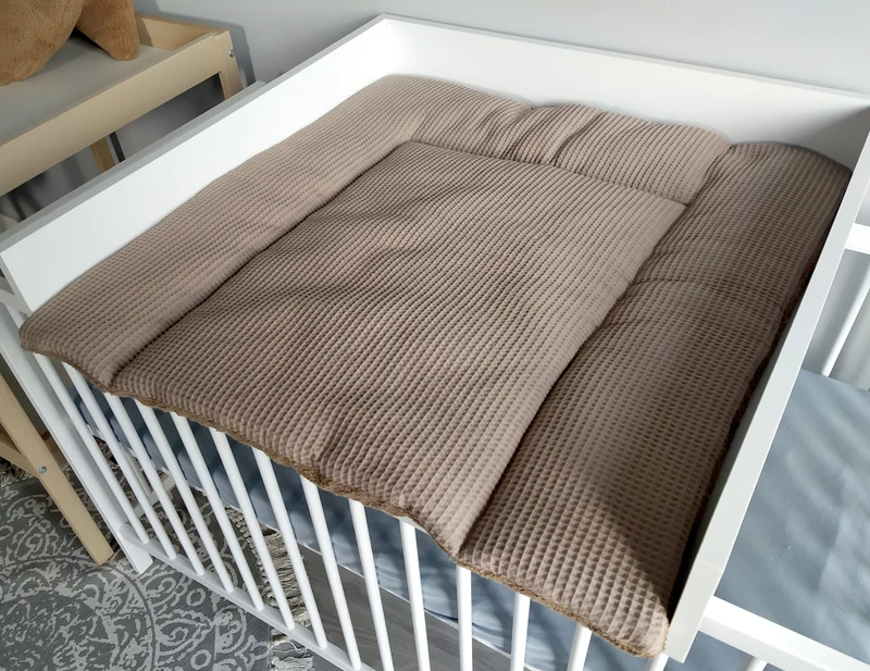 Changing mat | Dark beige Frotte