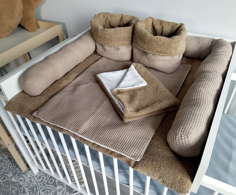 Changing mat | Dark beige Frotte