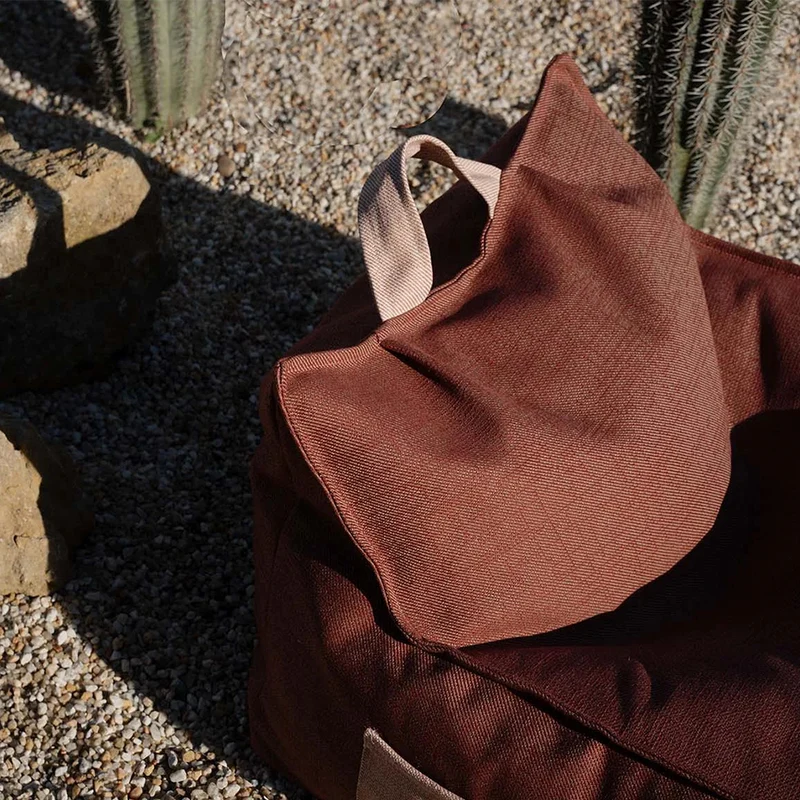 Wigiwama Outdoor Sitzsack 'Beanbag' Pomegranate