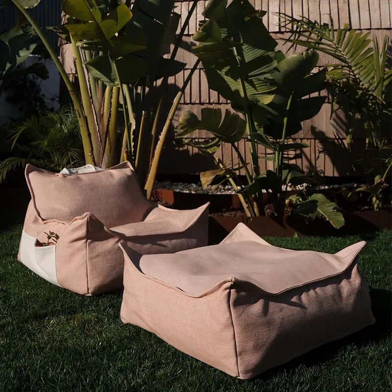 Wigiwama Outdoor Sitzsack 'Beanbag' Seashell