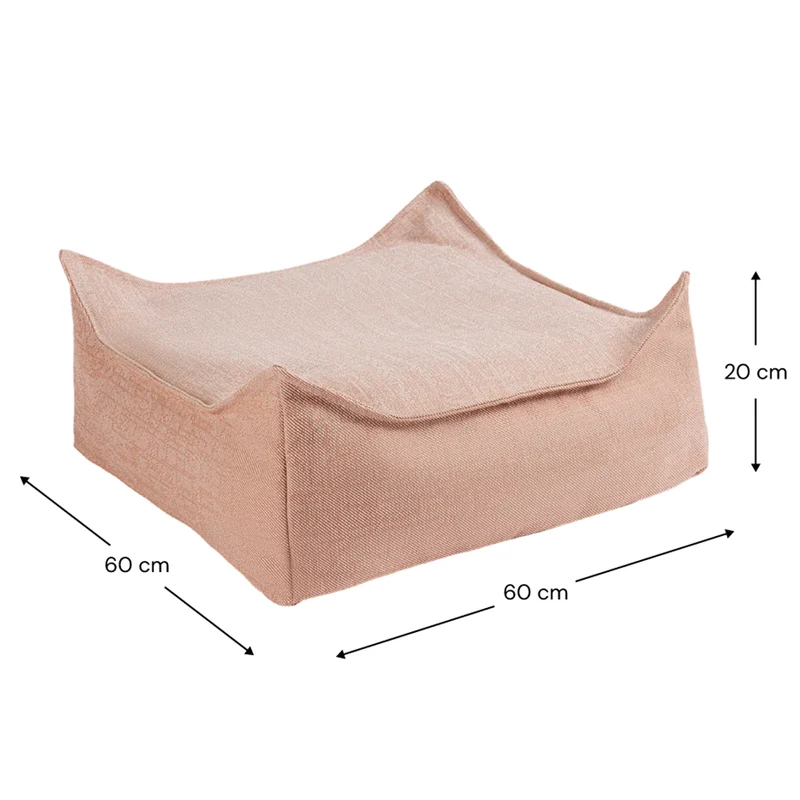 Wigiwama Outdoor Ottoman Seashell