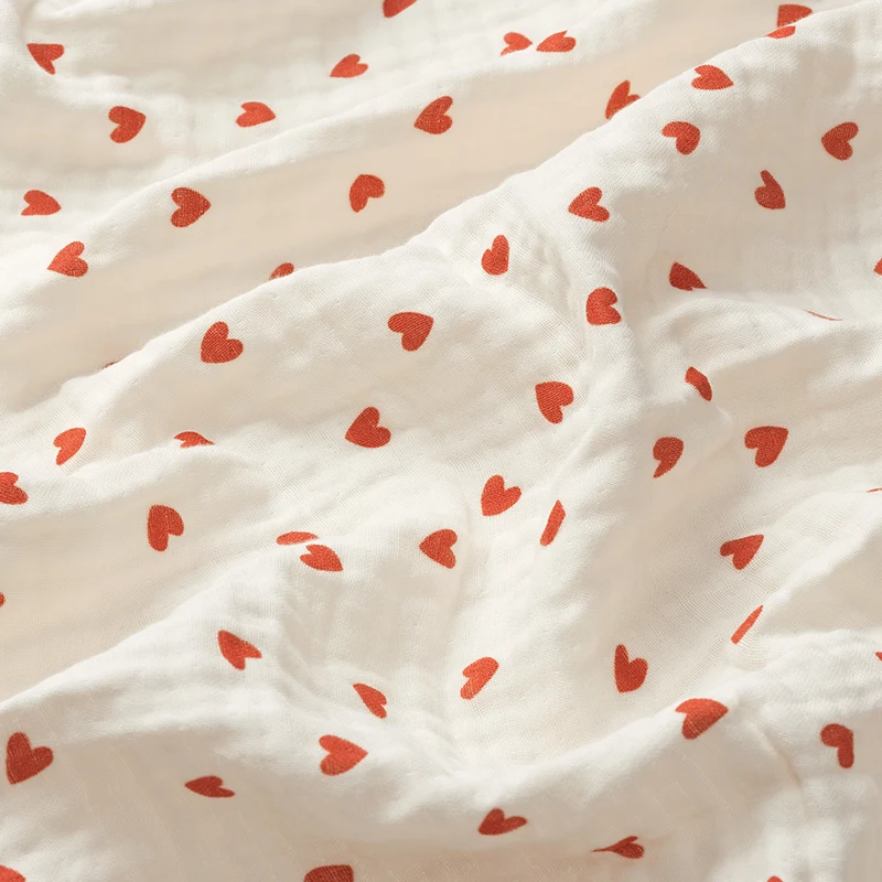 Dear April Musselin Mulltücher 3er-Pack 'Mio' Little Love