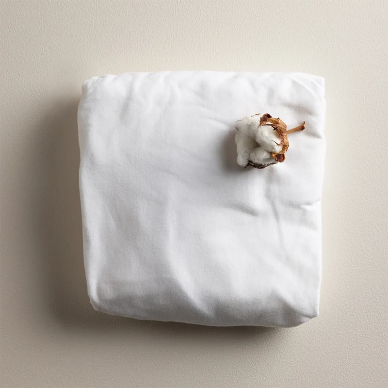 Sebra Fixleintuch Sebra Babybett 2er-Set 70 x 120 cm White