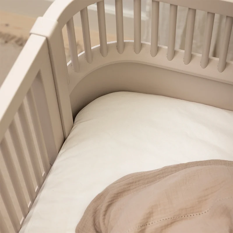 Sebra Fixleintuch Sebra Babybett 2er-Set 70 x 120 cm White