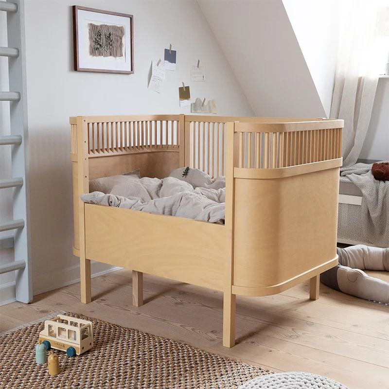Sebra Baby und Junior Bett Wooden Edition