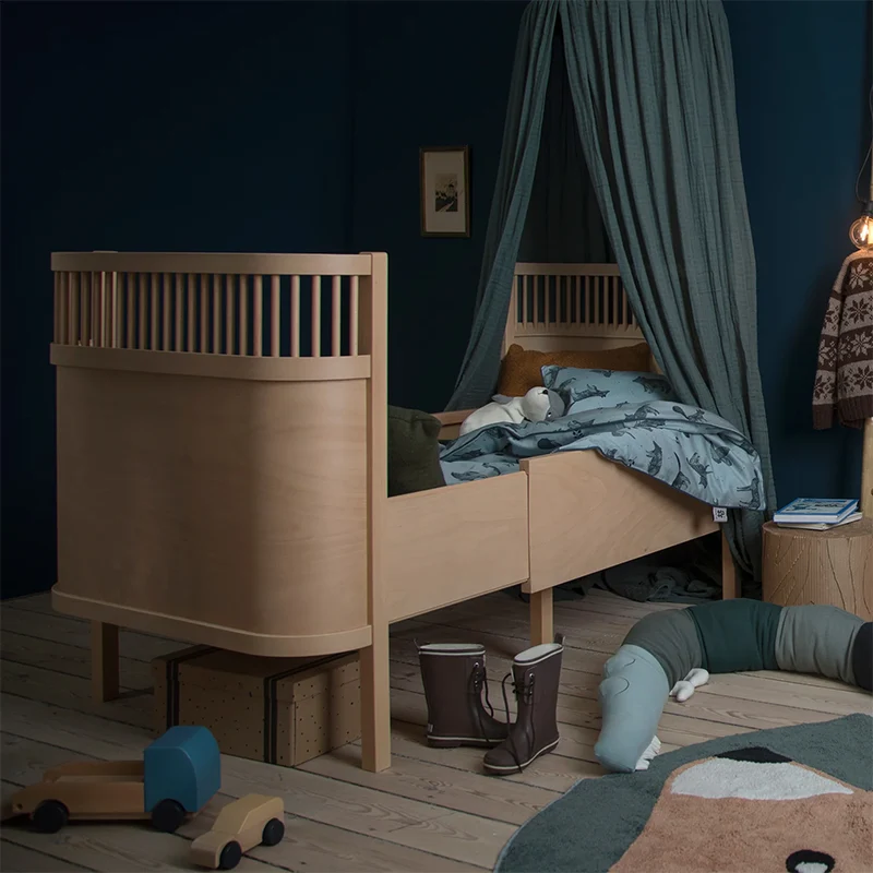 Sebra Baby und Junior Bett Wooden Edition
