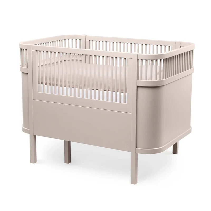 Sebra Baby und Junior Bett Birchbark Rose