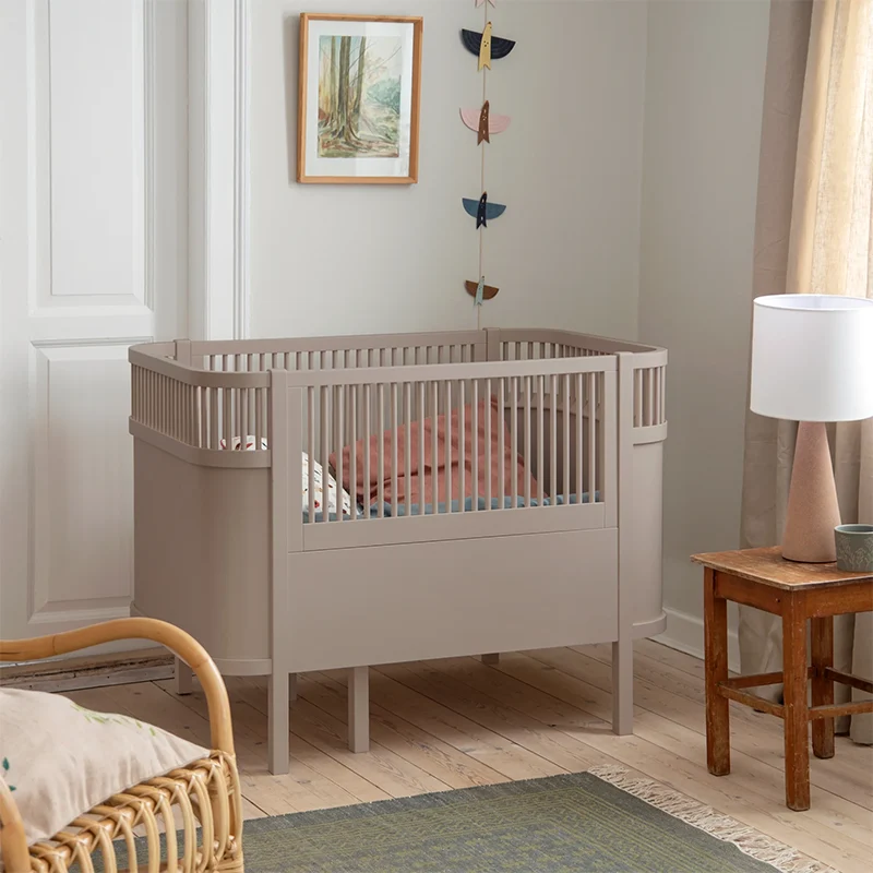 Sebra Baby und Junior Bett Jetty Beige
