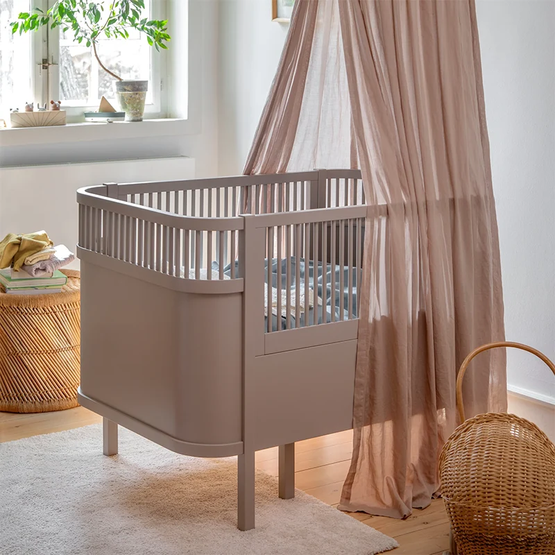 Sebra Baby und Junior Bett Jetty Beige