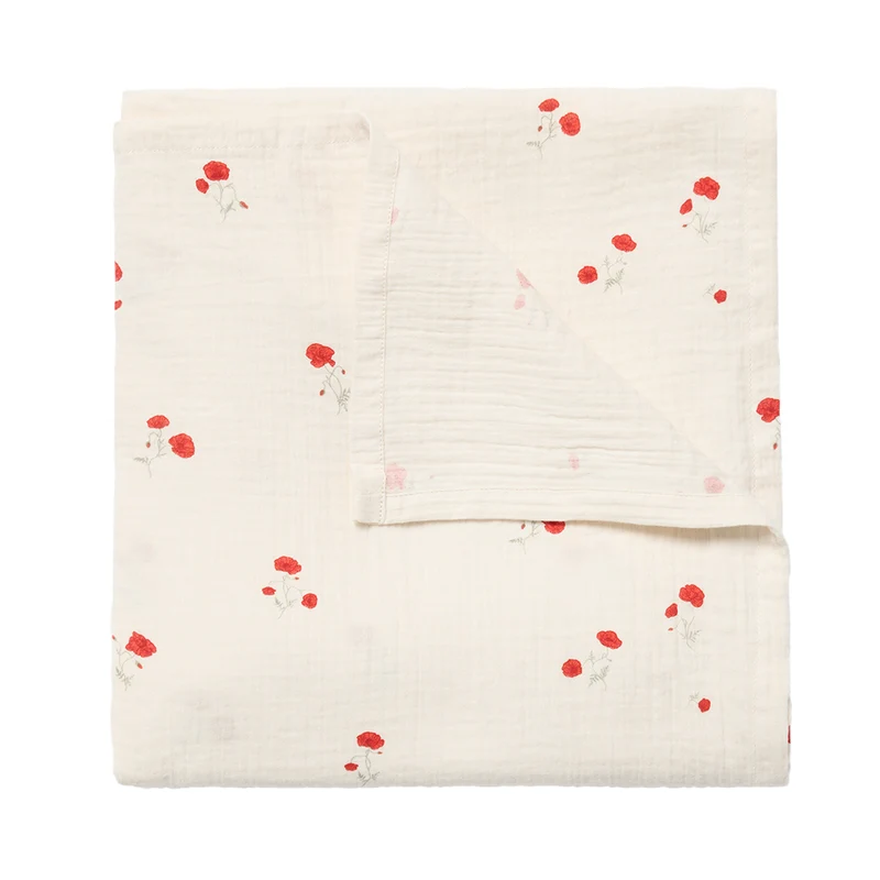 Garbo & Friends Musselin Swaddle Poppy