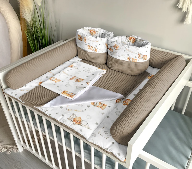 Changing mat | set of 6 elements | Sleeping bears plus Brown