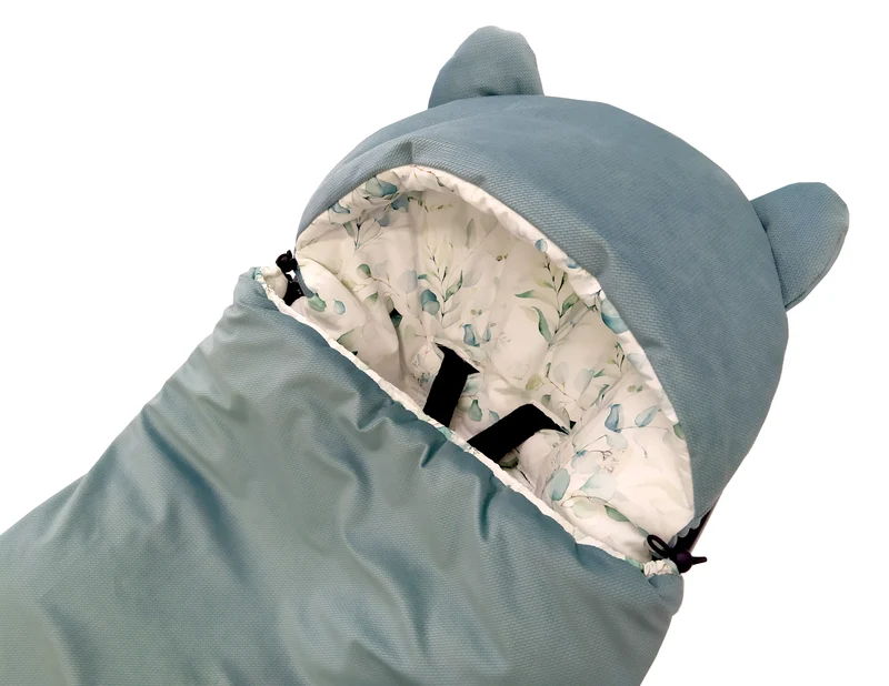 3-in-1 winter swaddle for car seat | Eukalyptus