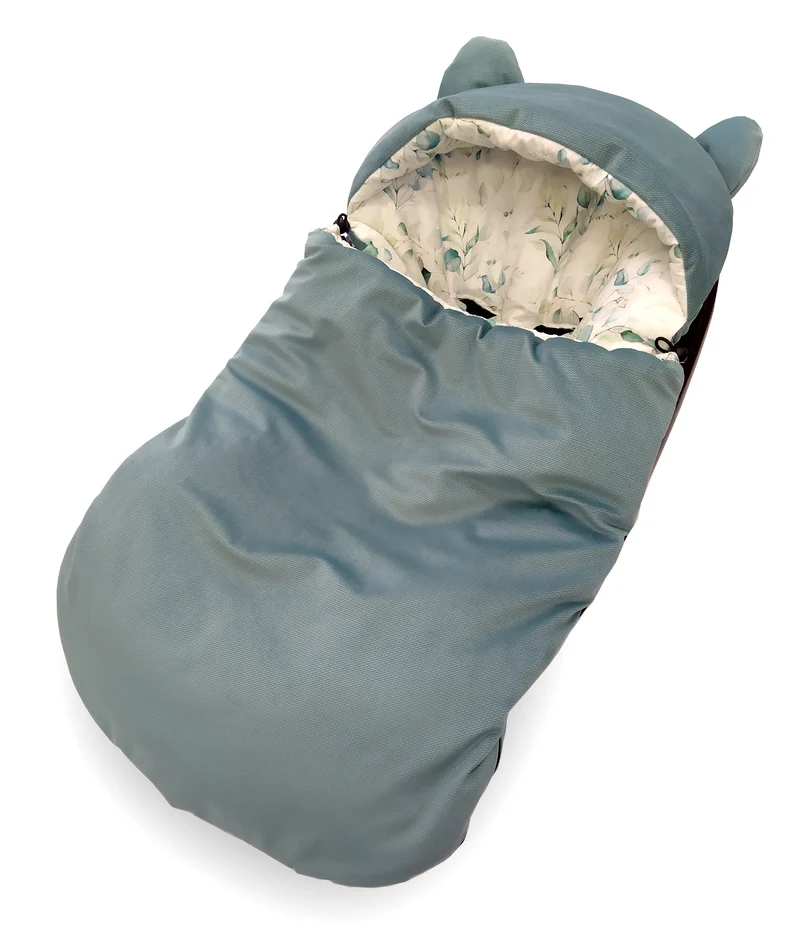 3-in-1 winter swaddle for car seat | Eukalyptus