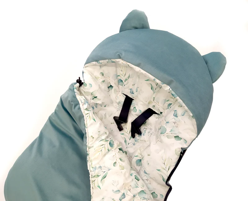3-in-1 winter swaddle for car seat | Eukalyptus
